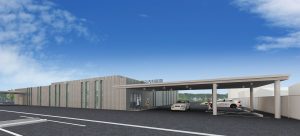 楠元内科医院新築パース