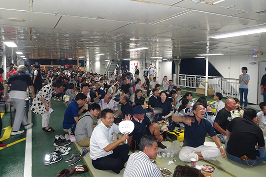 貸切納涼船桜島火の島祭り花火観覧クルーズ