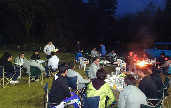 懇親会（BBQ）