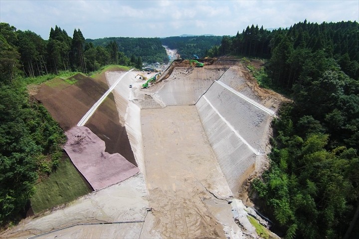 道路改築工事（知覧道路26-7工区）