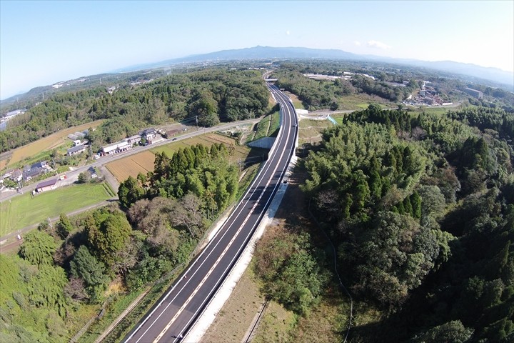 鹿児島3号餅井地区舗装工事