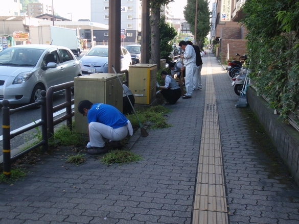 平之町地域ボランティア実施！