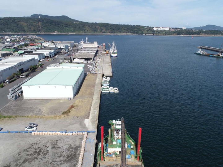 山川漁港水産流通基盤（特定）整備工事（２工区）