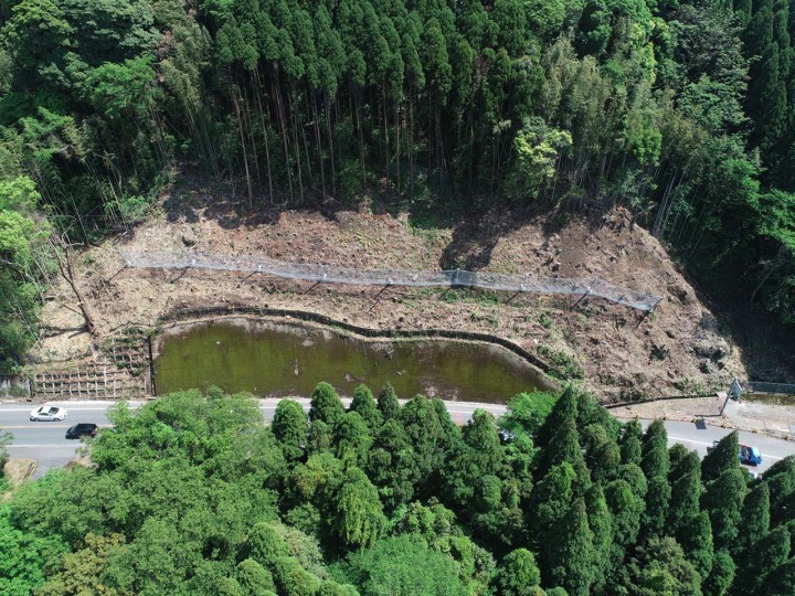 国道10号日木山地区防災工事