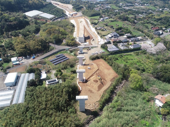 鹿児島３号切通地区２工区改良工事