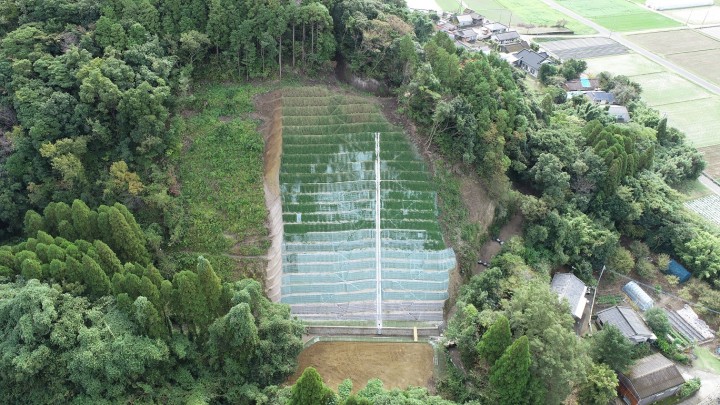 令和２年度 林地荒廃防止事業（小牟田地内）