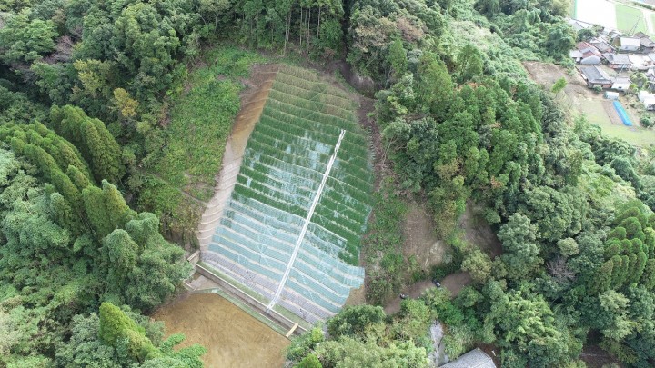 令和２年度 林地荒廃防止事業（小牟田地内）