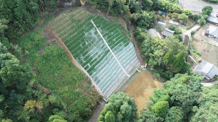 令和２年度 林地荒廃防止事業（小牟田地内）