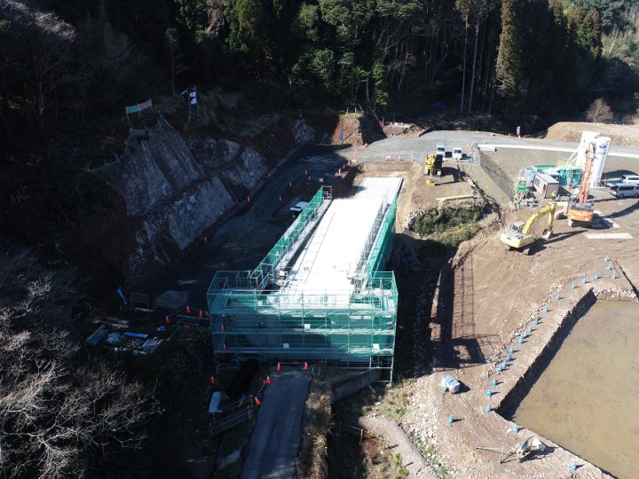鹿児島３号川島渕地区函渠設置工事