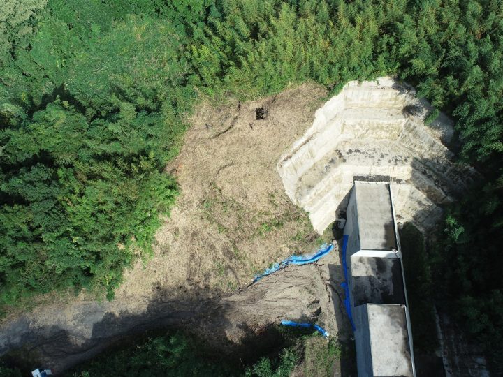 火山砂防工事（西道の谷R5-2工区）