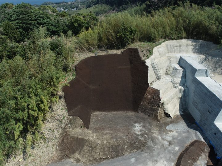 火山砂防工事（西道の谷R5-2工区）