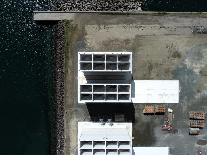 令和４年度川内港（唐浜地区）岸壁（−１２ｍ）ケーソン製作⼯事