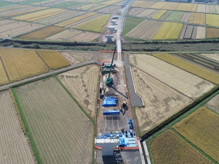 鹿児島３号六月田橋下部工Ｐ８外工事