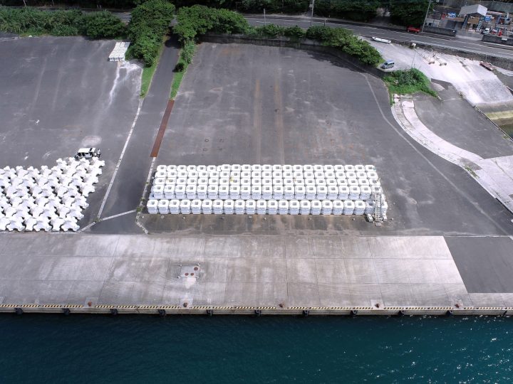 令和４年度大隅海峡地区マウンド礁ブロック製作（その３）工事