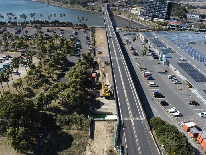 令和３年度　隼人道路　清水川橋東（下部工）工事