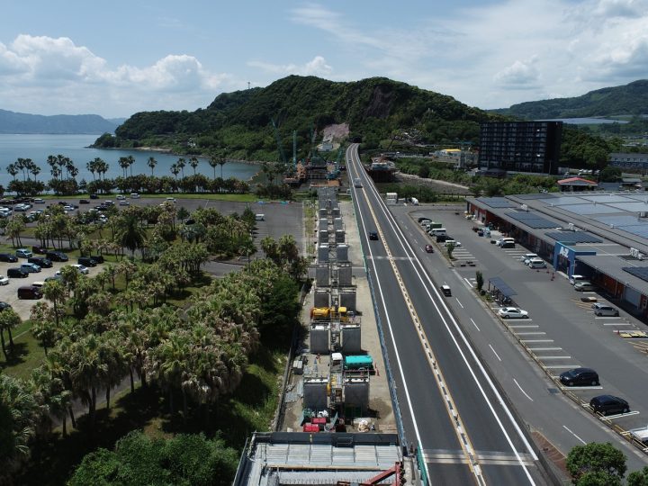 令和３年度　隼人道路　清水川橋東（下部工）工事