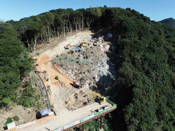 鹿児島３号大橋川橋下部工（Ａ１）外工事